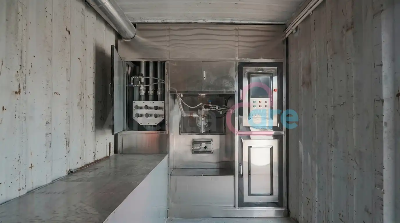 Containerized CremationMachine 3